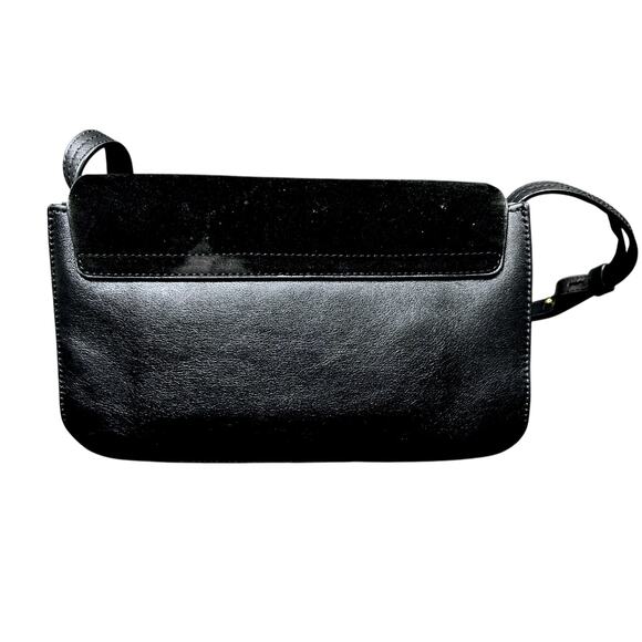 Chloe Faye Small Black & Gold Handpag with Shoulder Strap - $1,350 Retail - Picture 3 of 11